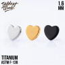 Накрутка Heart IG 1.6 мм титан