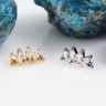 Накрутка NEW 4K Marquise Bead IG 1.2 мм титан