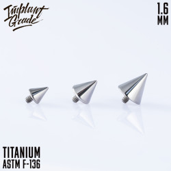 Накрутка Cone IG 1.6 мм титан