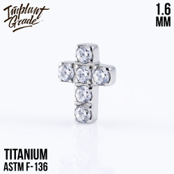 Накрутка Diamond Cross IG 1.6 мм титан