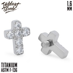 Накрутка diamond cross IG 1.6 мм титан