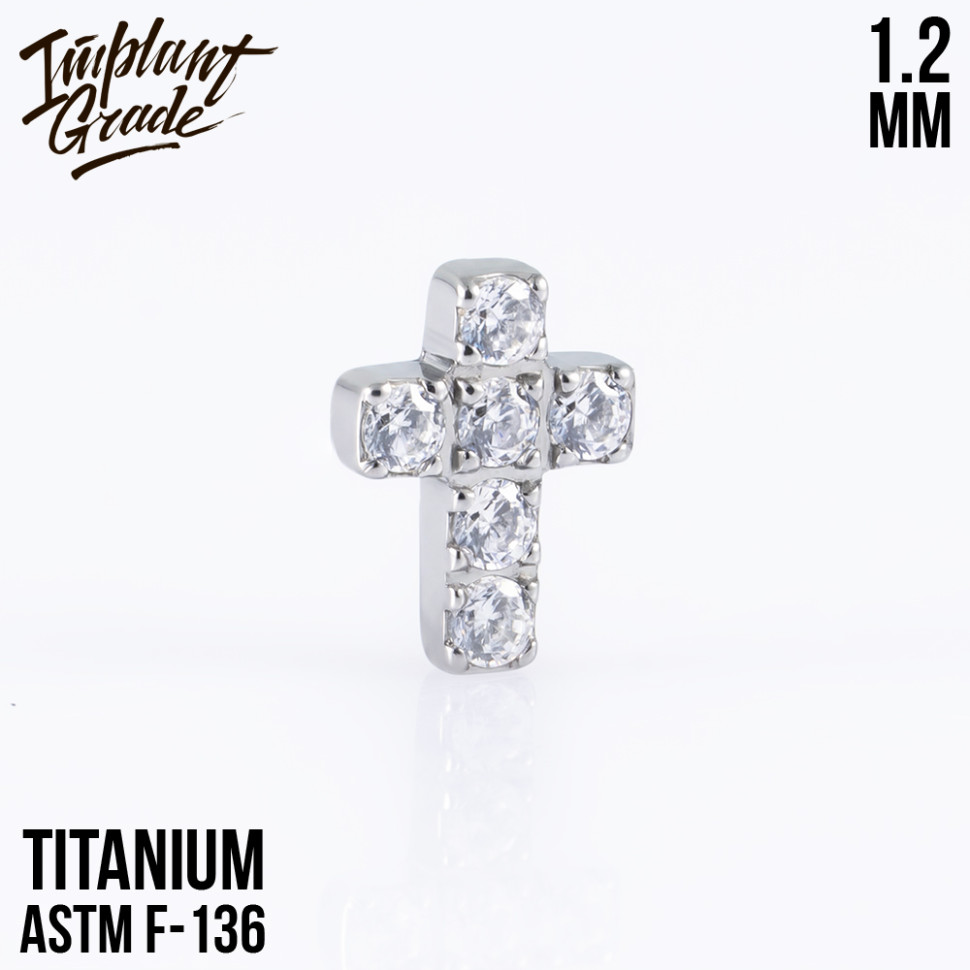 Накрутка Diamond Cross IG 1.2 мм титан