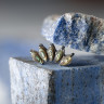 Накрутка-кластер 5K Marquise Natural Stone IG 1.2 мм титан 