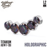 Накрутка-кластер 5K Vol.3 Holographic IG 1.2 мм титан