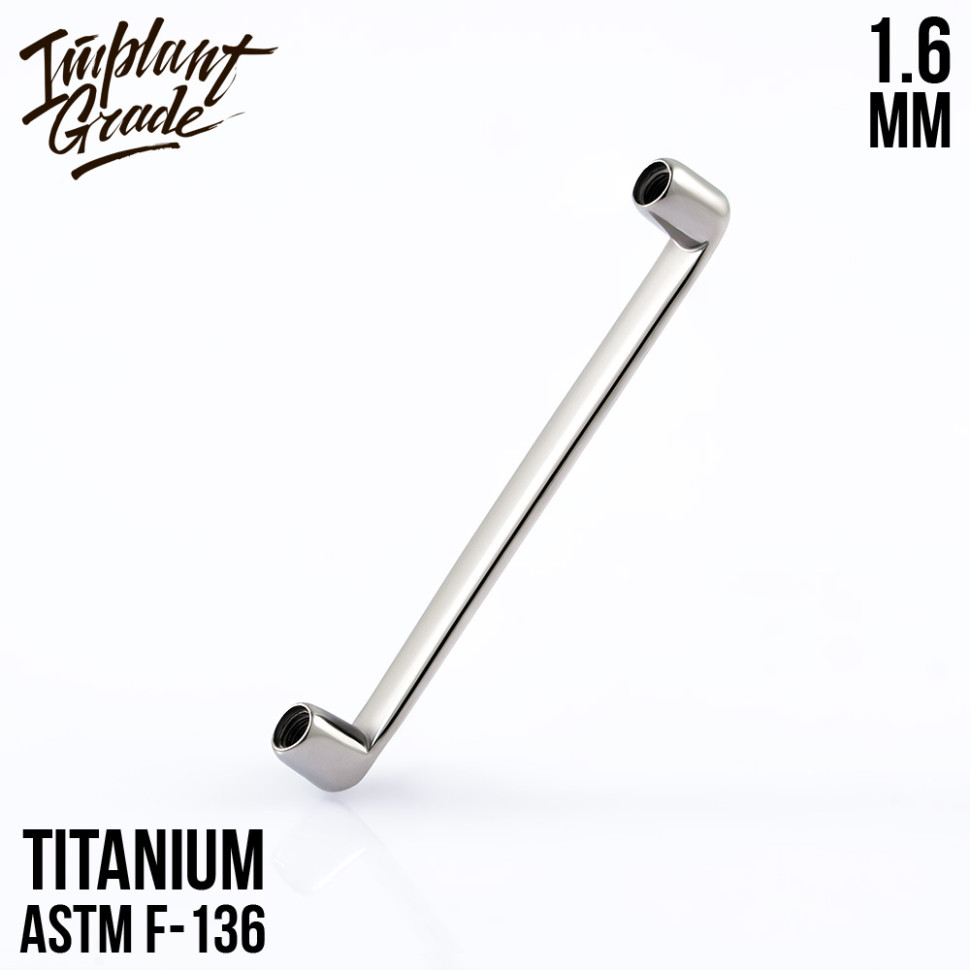 Имплантационная штанга IG 1.6 мм титан