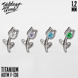 Накрутка Tulip IG 1.2 мм титан