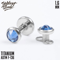 Накрутка Capri Blue IG 1.6 мм титан