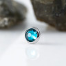 Накрутка Blue Zircon IG 1.6 мм титан