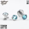 Накрутка Blue Zircon IG 1.6 мм титан