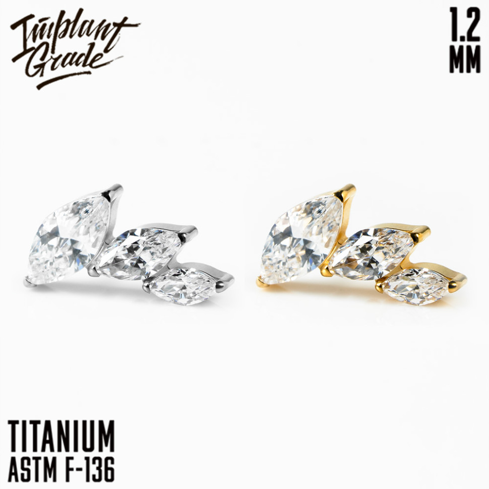 Накрутка Plume Maxi IG 1.2 мм титан