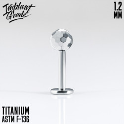 Лабрет Disco IG 1.2 титан