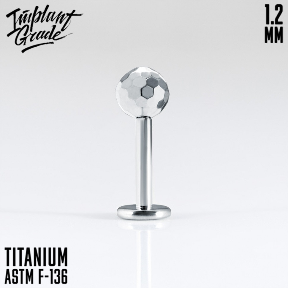 Лабрет Disco IG 1.2 титан