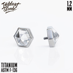 Накрутка Hexagon IG 1.2 мм титан