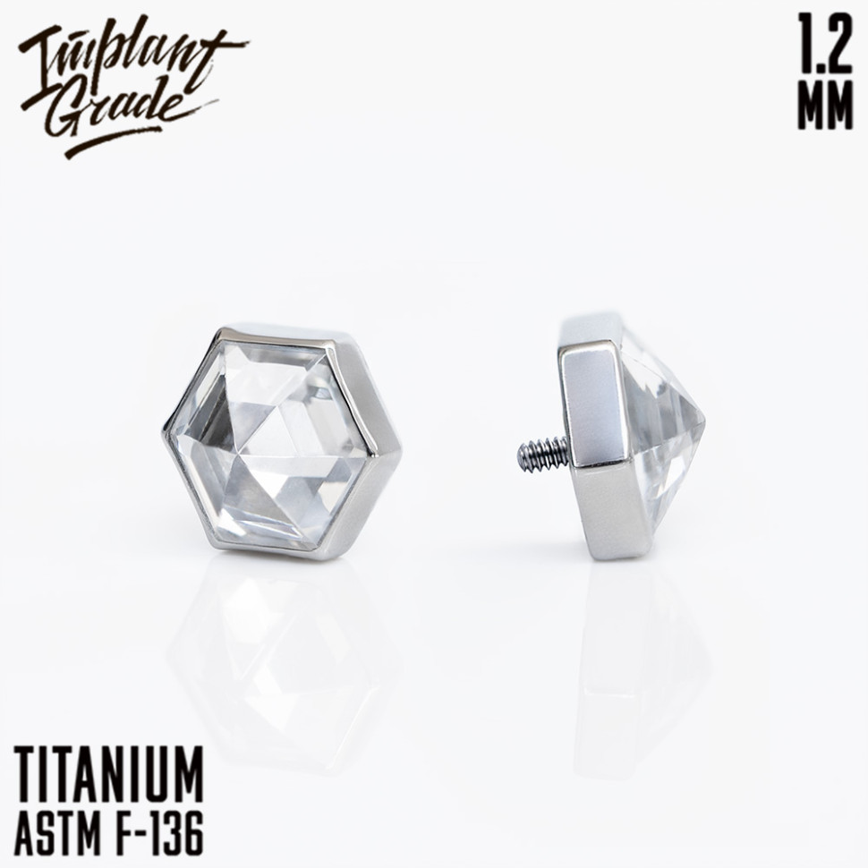 Накрутка Hexagon IG 1.2 мм титан