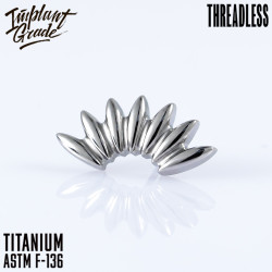 Топ Allie Безрезьбовой IG титан