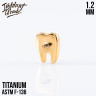 Накрутка Tooth IG 1.2 мм титан