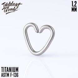 Дэйс Heart IG 1.2 мм титан