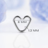 Дэйс Heart IG 1.2 мм титан