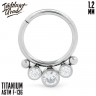 Кольцо-кликер Ringo IG 1.2 мм титан