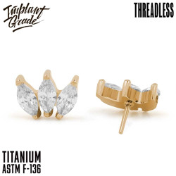 Топ Marquise vol.2 Безрезьбовой IG титан