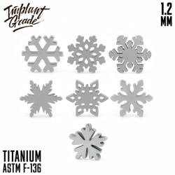 Накрутка Snowflake IG 1.2 мм титан