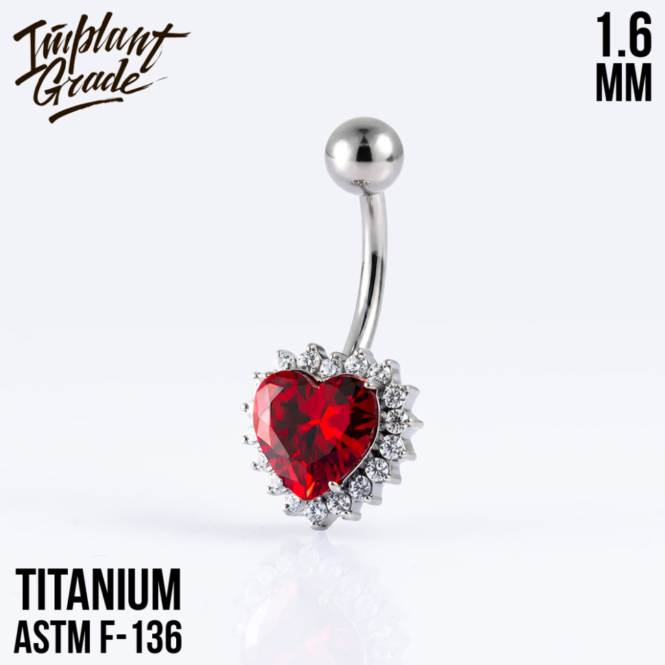 Банан Glory Heart IG 1.6 мм титан