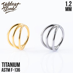 Кольцо-кликер Simple Trix IG 1.2 мм титан