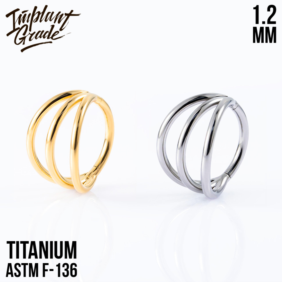 Кольцо-кликер Simple Trix IG 1.2 мм титан