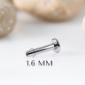Ножка лабрета IG 1.6 мм титан 