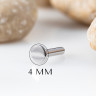 Ножка лабрета IG 1.6 мм титан 