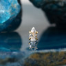 Накрутка Drop Crystal IG 1.2 мм титан
