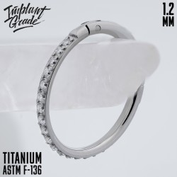 Кольцо-кликер Twilight IG 1.2 мм титан
