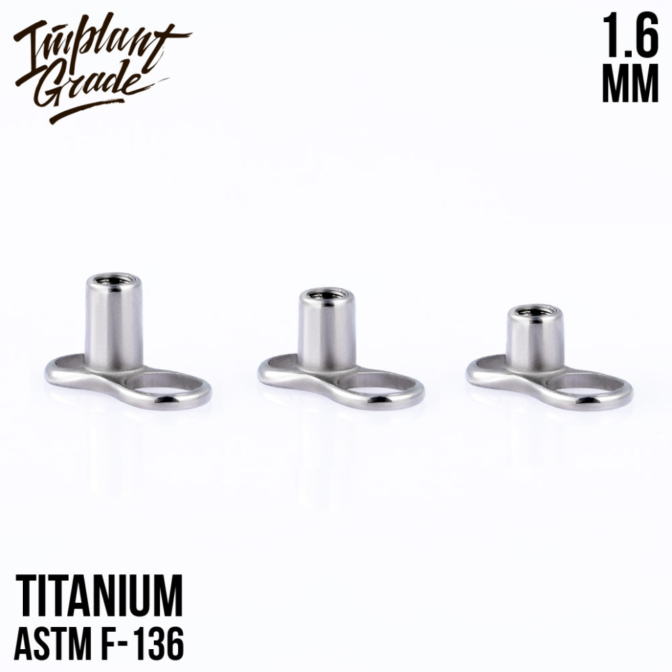 Микродермал якорь 2 IG 1.6 мм титан