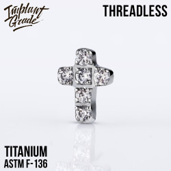 Топ Diamond Cross БЕЗРЕЗЬБОВОЙ IG титан
