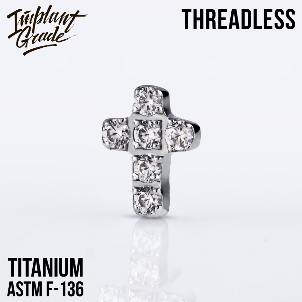 Топ Diamond Cross БЕЗРЕЗЬБОВОЙ IG титан