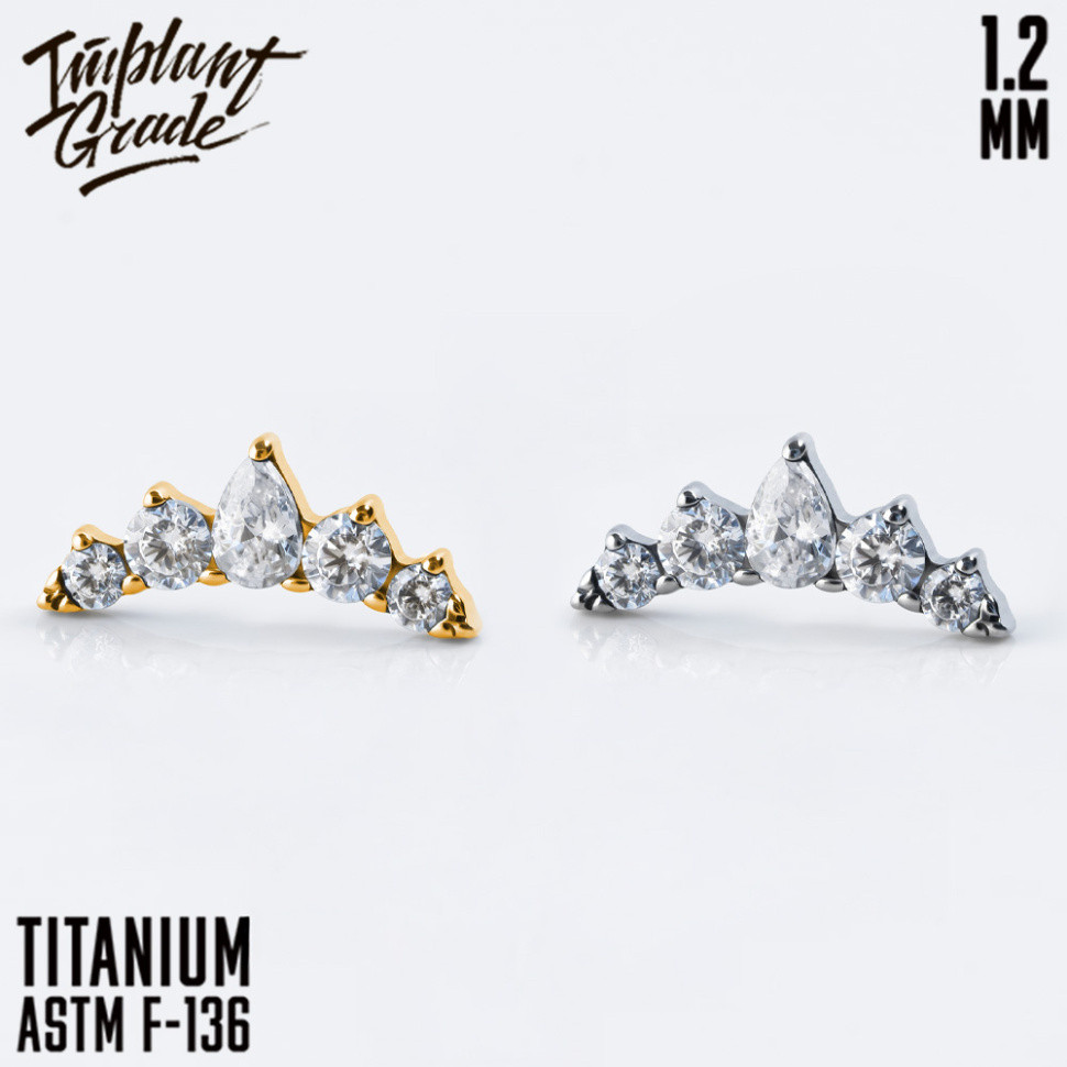 Накрутка Elf mini Implant Grade 1.2 мм титан  Накрутка Elf mini Implant Grade 1.2 мм титан