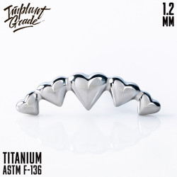 Накрутка Heartline IG 1.2 мм титан