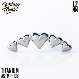 Накрутка Heartline IG 1.2 мм титан