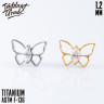 Накрутка Hollow Butterfly IG 1.2 мм титан