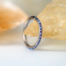 Кольцо-кликер Twilight Opal IG 1.2 мм титан 