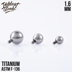 Шар IG 1.6 мм титан