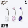 Банан Stone IG 1.6 мм титан