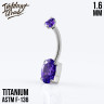 Банан Stone IG 1.6 мм титан