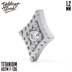 Накрутка Diamond Rhomb IG 1.2 мм титан