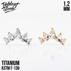 Накрутка-кластер Diadem IG 1.2 мм титан
