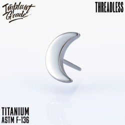 Топ Half moon Безрезьбовой IG титан