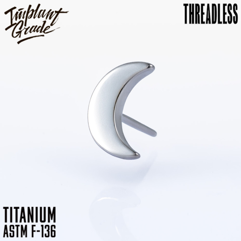 Топ Half moon Безрезьбовой IG титан