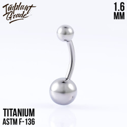 Банан IG 1.6 мм титан