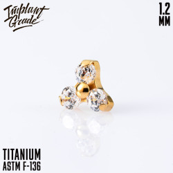 Накрутка Trio Gold IG 1.2 мм титан