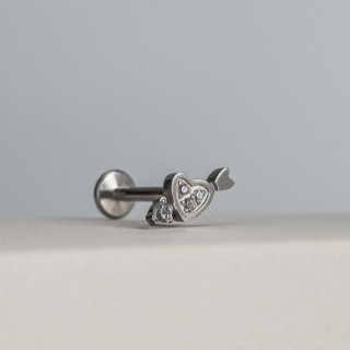 Лабрет Cupid 1.2 мм Сталь 